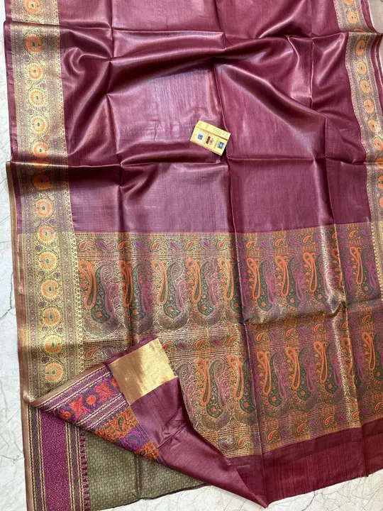 BHAGALPURI PURE TUSSUR BY TASSAR SAREE uploaded by S.N.COLLECTIONS  on 12/28/2023