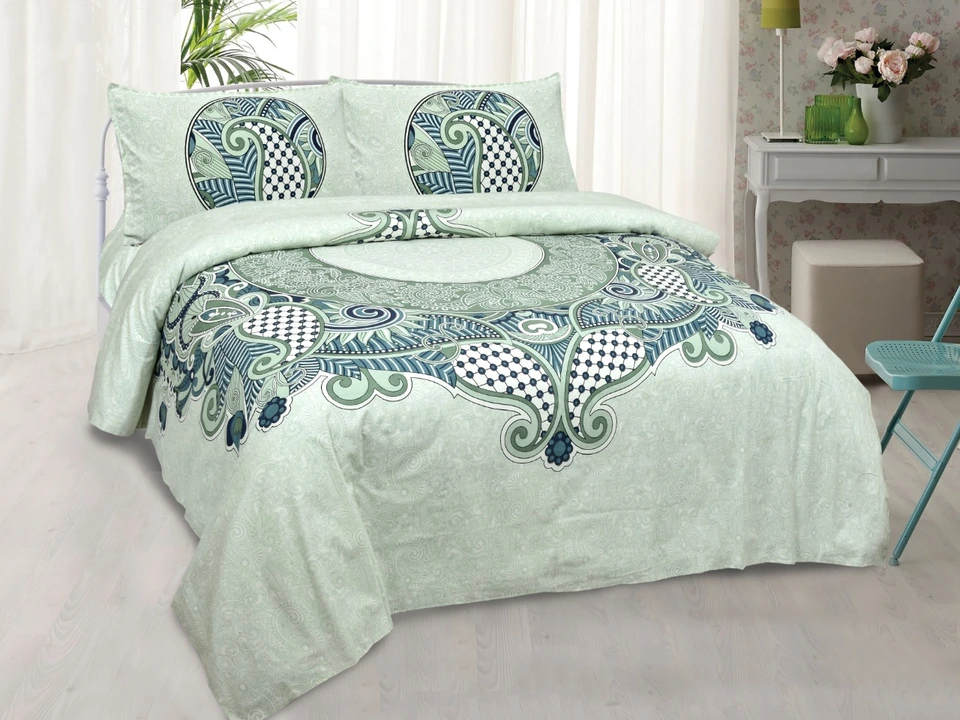 Cotton Double Bedsheets  uploaded by Indiana Creations  on 12/28/2023