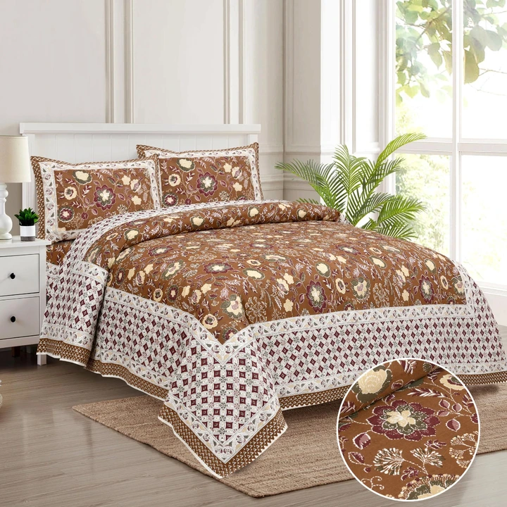 Cotton Double Bedsheets  uploaded by Indiana Creations  on 12/28/2023