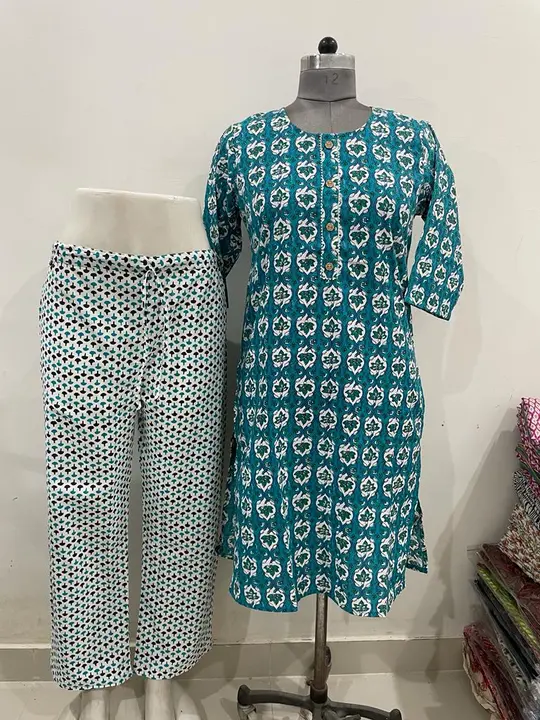 cotton Kurti With Pant  uploaded by EGF INTERNATIONAL on 12/28/2023