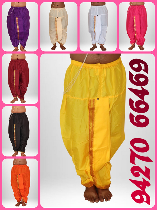 Post image I want 100 pieces of Dhoti at a total order value of 10000. Please send me price if you have this available.