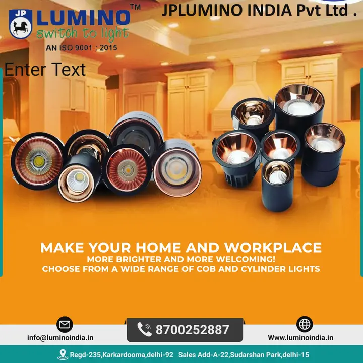 Cob and cylinder uploaded by Jplumino india pvt ltd on 12/28/2023