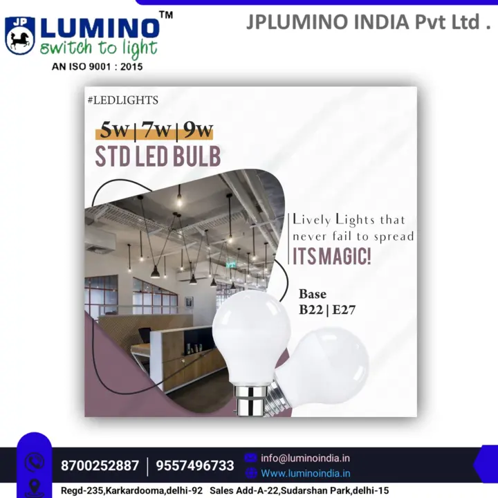 Product uploaded by Jplumino india pvt ltd on 12/28/2023
