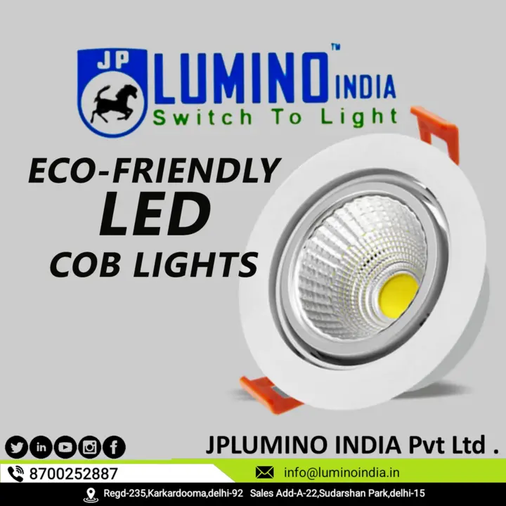 Cob light uploaded by Jplumino india pvt ltd on 12/28/2023