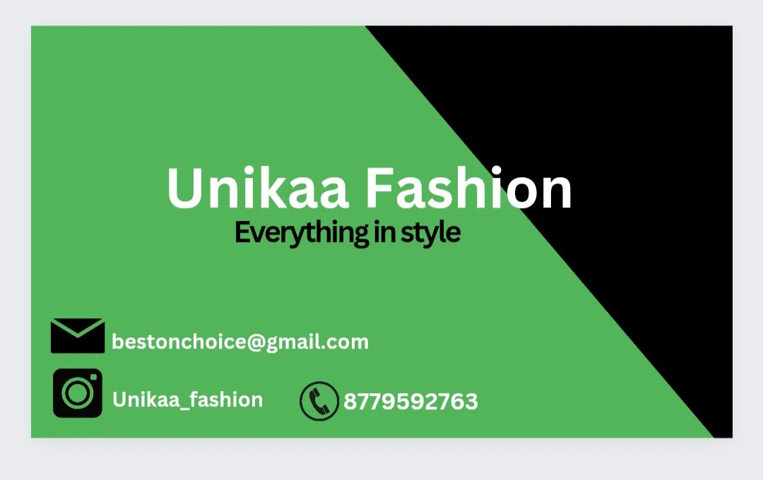 Visiting card store images of Unikaa_fashion