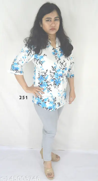 Women Rayon casual shirts  uploaded by business on 12/28/2023