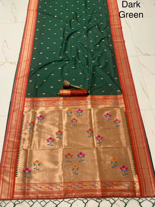 Post image Price=1450 free ship 

FABRIC:-PURE SOFT KANCHIVRAM  PETHANI SILK
AND CONTRAST BODER AND HEAVY MINA ZARI WEAVING  PALLU

Blouse - contrast with brocket
🛍️ For order WhatsApp : +91 9662072296

 #sareewholesale #kanchivramsilksaress #kanchivramsarees #kanchivrampatolasarees #kanchivrampaithani #kanchivramlehegas #kanchivramsilk #kanchivrampethanisilksarees #kanchivramsaree #kanchivramsilksaree #kanchivram