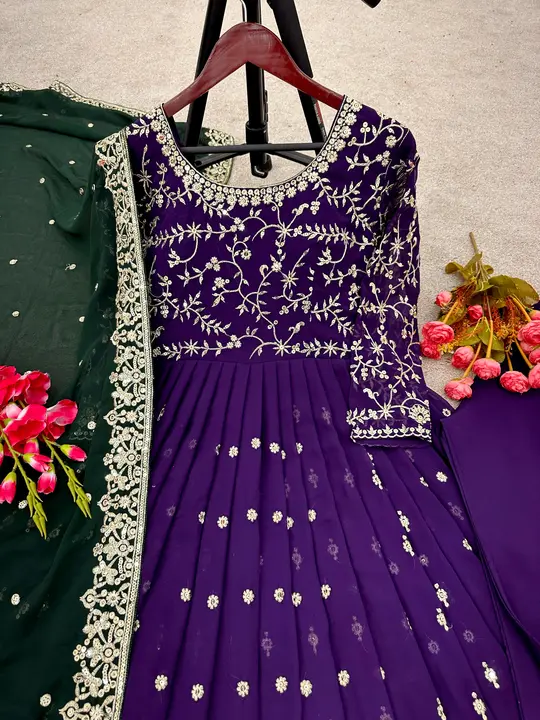 GOWN  uploaded by Taha fashion from surat on 12/29/2023