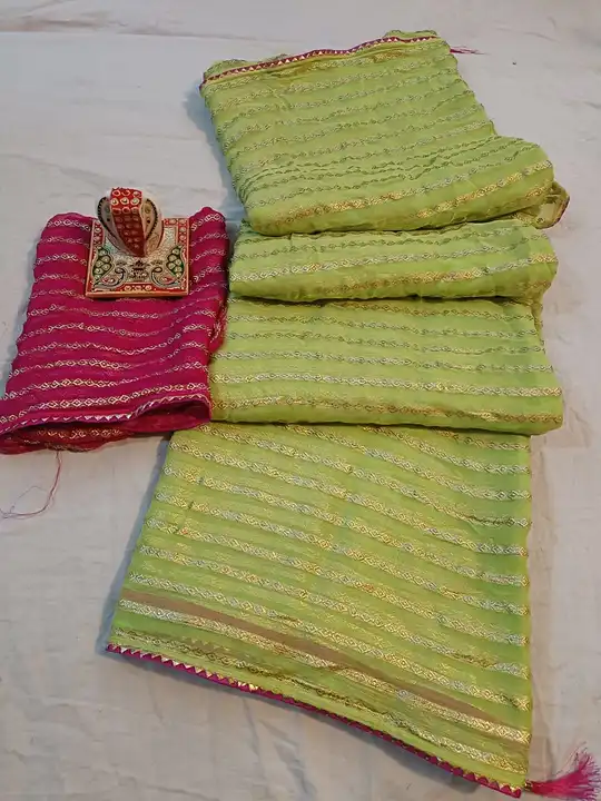 Product uploaded by Jaipuri wholesale gotta patti kurtis nd sarees on 12/29/2023