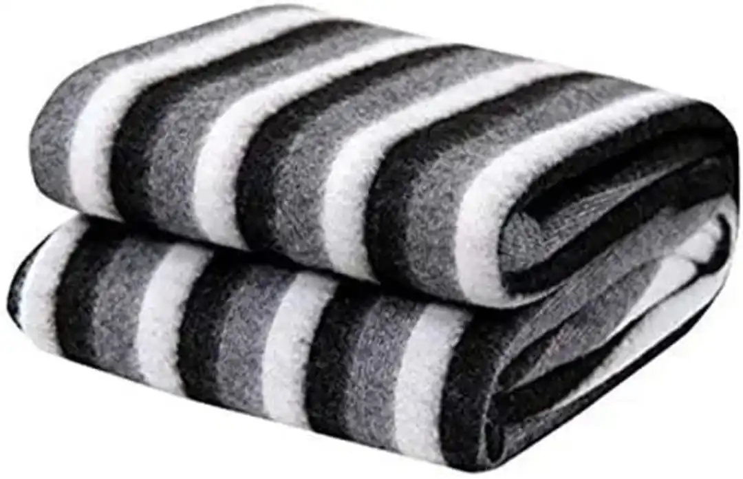 Black:Grey&White Warm Soft & Comfortable for Winter /AC Room /Donation /Hotel /PG /Travelling /Multi uploaded by Sonya enterprises on 12/29/2023