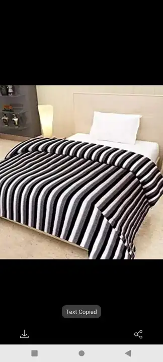 Black:Grey&White Warm Soft & Comfortable for Winter /AC Room /Donation /Hotel /PG /Travelling /Multi uploaded by Sonya enterprises on 12/29/2023