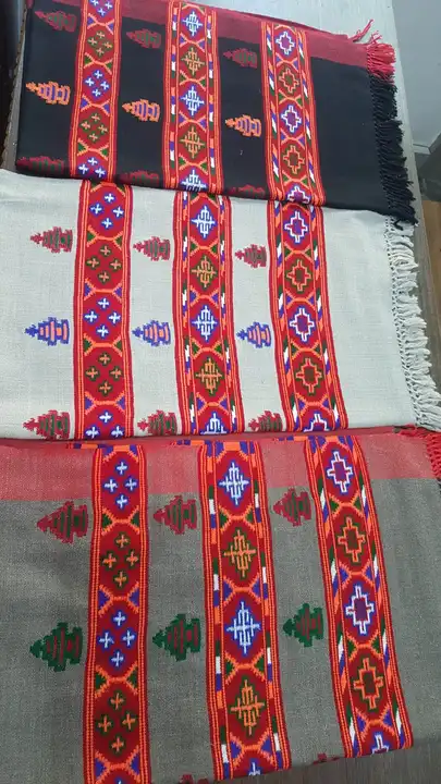 Himachali Traditional Kinnauri Pure Woolen Stoles  uploaded by business on 12/29/2023