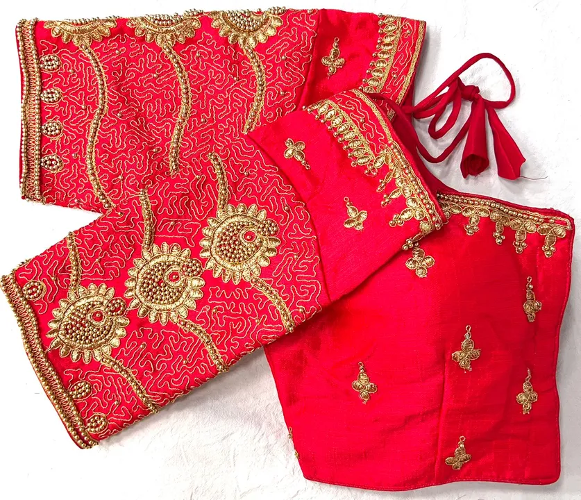 Embroidery Work Blouse uploaded by SWAGHOSH on 12/29/2023