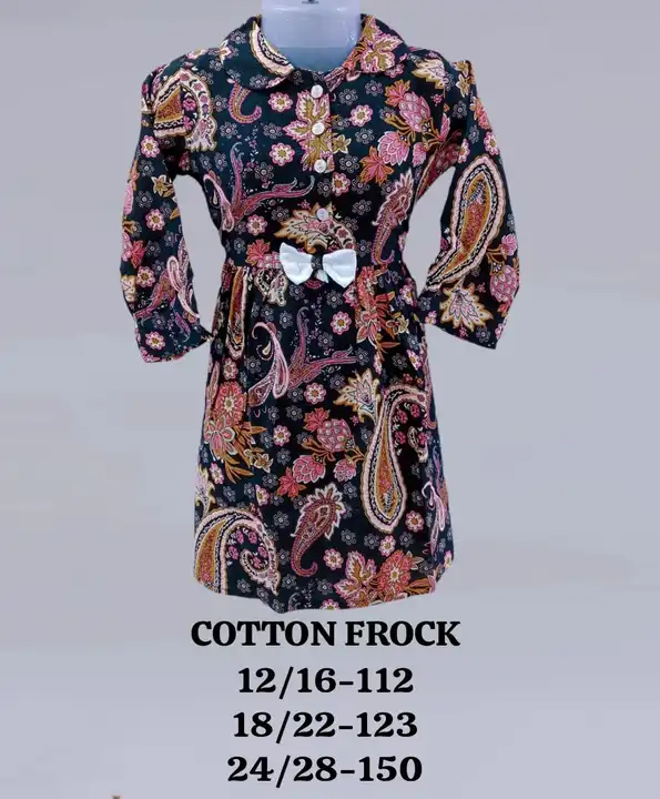 FROCK uploaded by Rivi Kids Fashion.... KIDS WHOLE SALE  on 12/29/2023