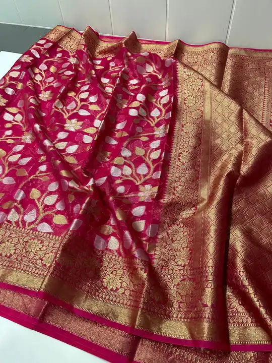 Organza  uploaded by M.S Silk Saree on 12/29/2023