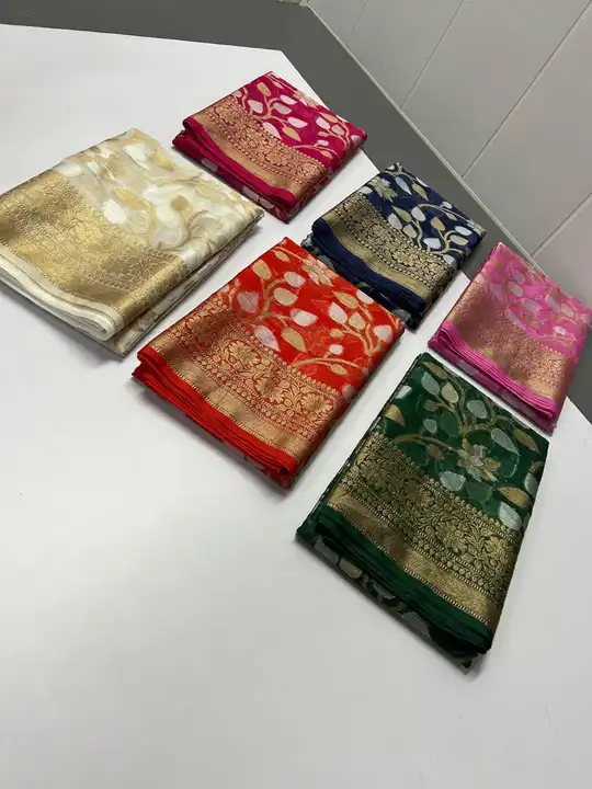 Organza  uploaded by M.S Silk Saree on 12/29/2023