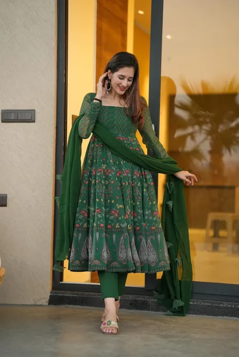*NEW YEAR SPECIAL OFFER*

*GREEN PRINT GEORGETTE*

We love a perfect Georgette suit! 💚💚

So here's uploaded by business on 12/30/2023