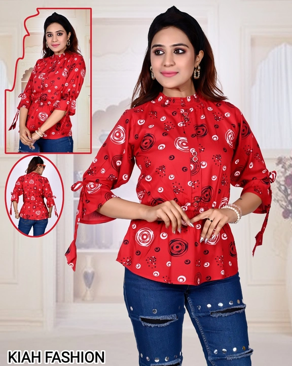 Women Western fancy top uploaded by KIAH FASHION on 12/30/2023