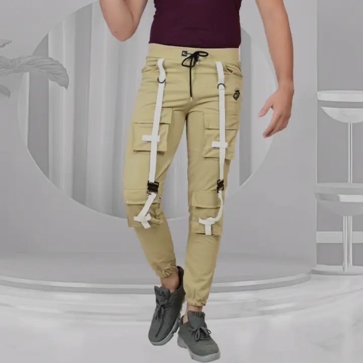 Imported Drill Laycra hook clip strp Box cargo joggers premium quality in multi color size.M.L.XL  uploaded by Crown sports  on 12/30/2023