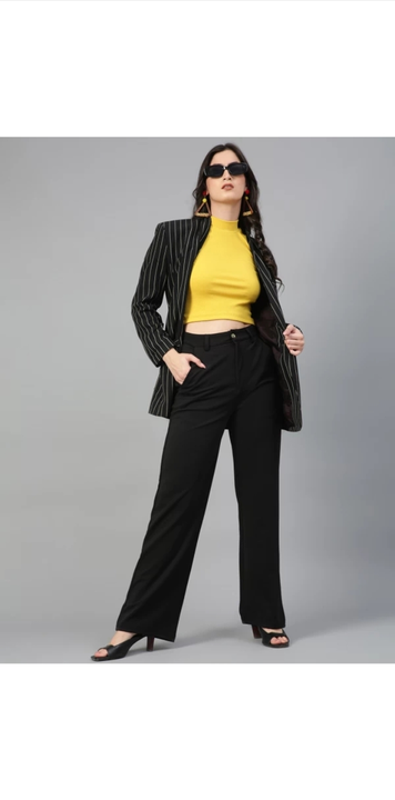 Women Regular Fit Stylish Trouser  uploaded by SSSB CREATIONS on 12/30/2023