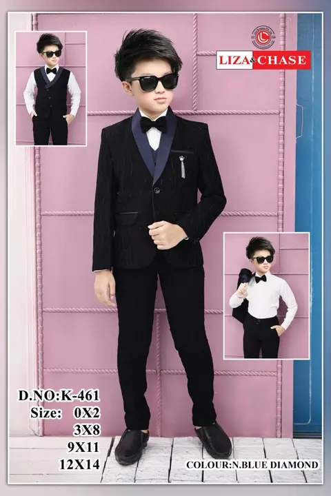 Boys coat suit uploaded by business on 12/30/2023