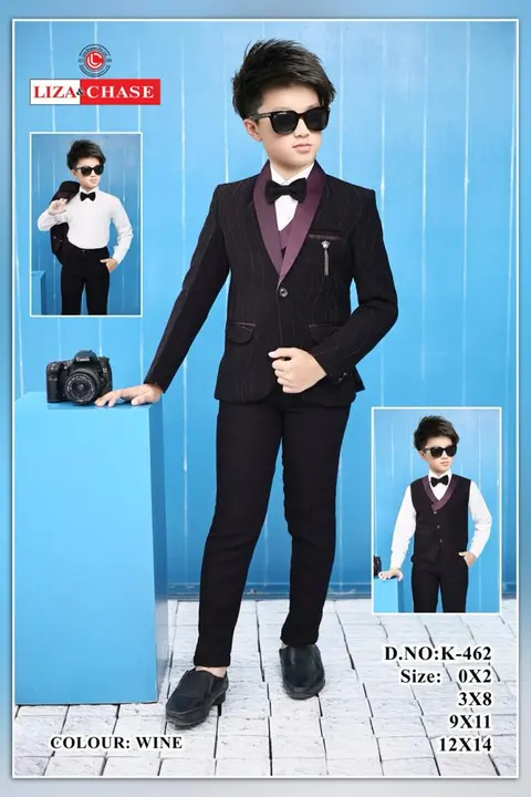Boys coat suit uploaded by business on 12/30/2023