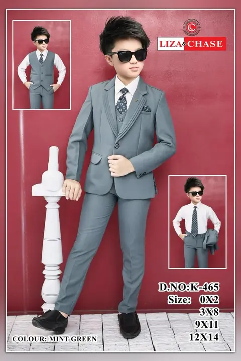 Boys coat suit uploaded by Liza & CHASE on 12/30/2023