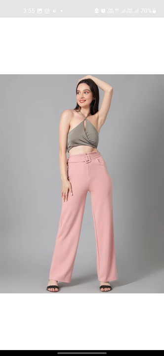 Women Regular Fit Stylish Trouser with pocket  uploaded by SSSB CREATIONS on 12/30/2023