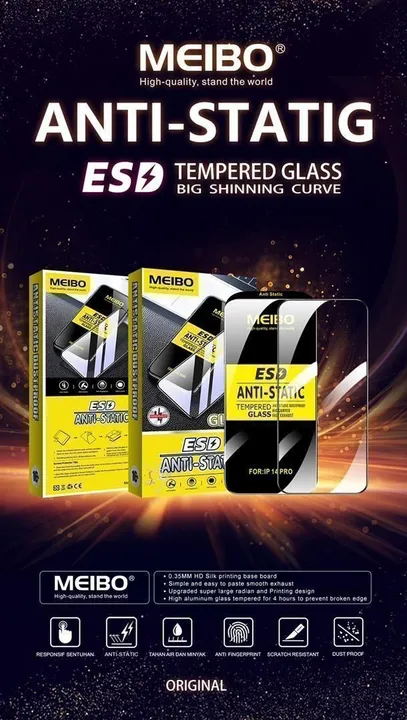 Mebbo esd glass  uploaded by Hk Traders mobile accessories wholesale on 12/30/2023