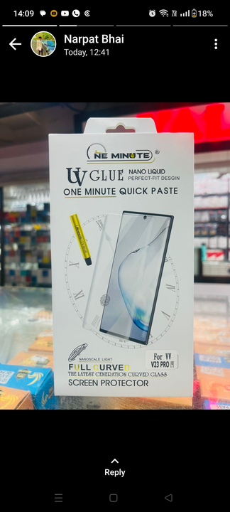 One minute UV glass  uploaded by Hk Traders mobile accessories wholesale on 12/30/2023