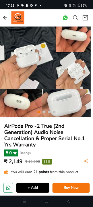  Airpod pro 2  uploaded by business on 12/30/2023