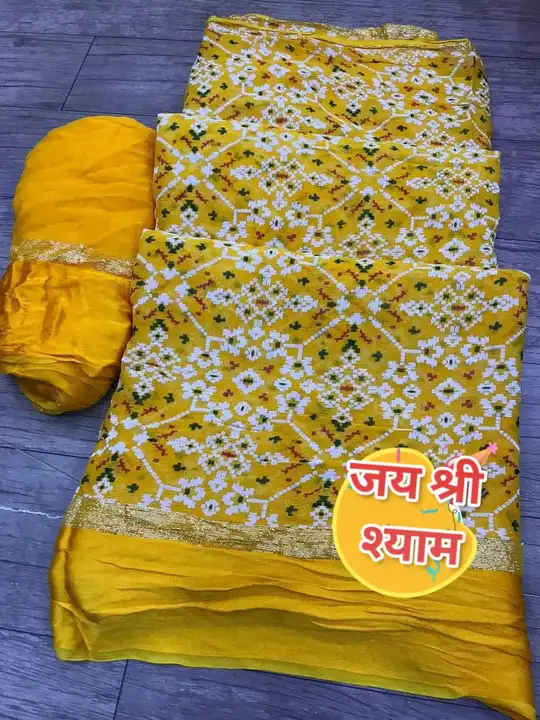 Sale sale 
💓💓resents very pretty patola saree

beautiful colour combination saree for all ladies 
 uploaded by Gotapatti manufacturer on 12/30/2023