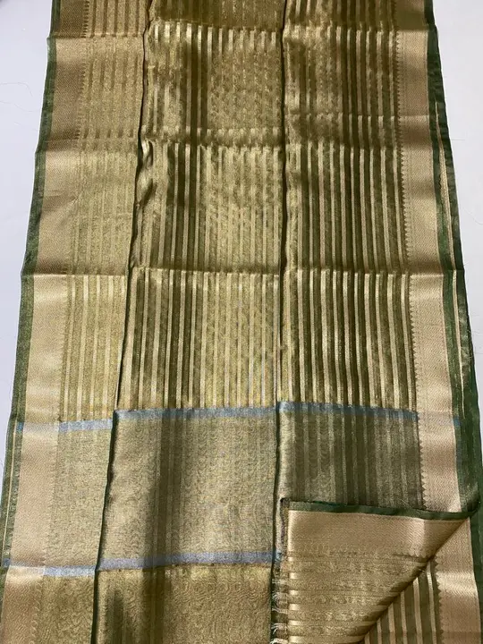 Tissue silk saree  uploaded by NOOR FABRICS.  on 12/30/2023