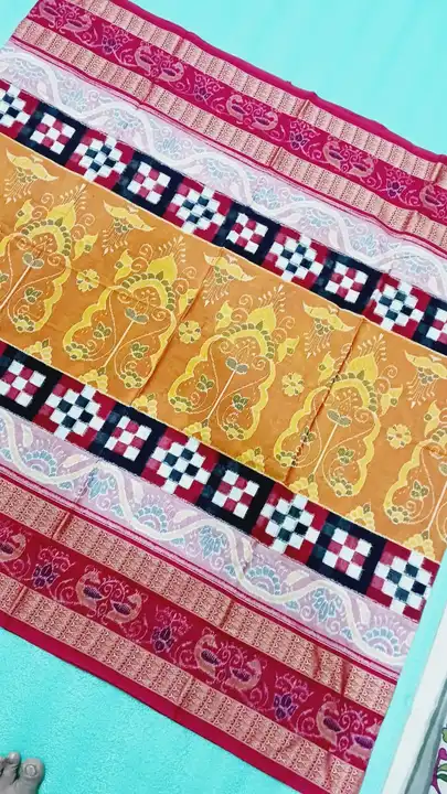Pure Sambalpuri with blouse pic available  uploaded by business on 12/31/2023
