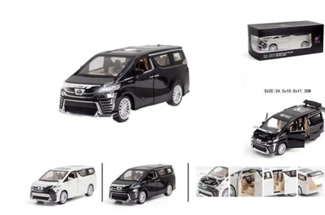 Toyota vellfire metal car  uploaded by business on 12/31/2023