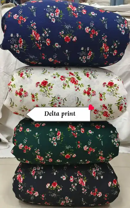 Delta PRINT Bada pana  uploaded by Sarda fashion on 12/31/2023