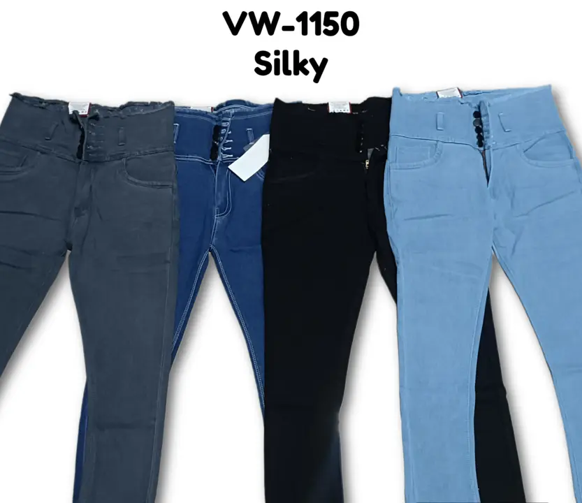 Women jeans 5 button  uploaded by Victory Export  on 12/31/2023