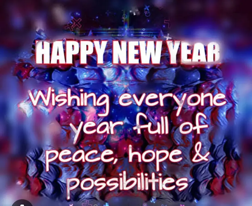 Post image Happy new year to everyone
