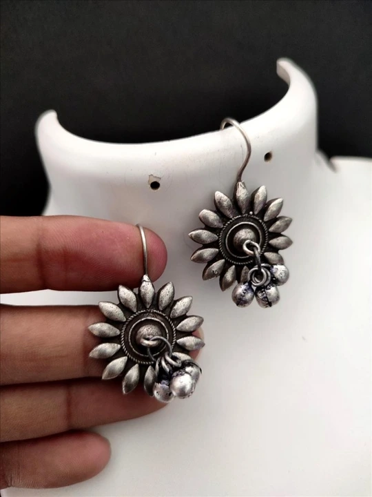 Premium quality oxidized earrings  uploaded by business on 1/1/2024