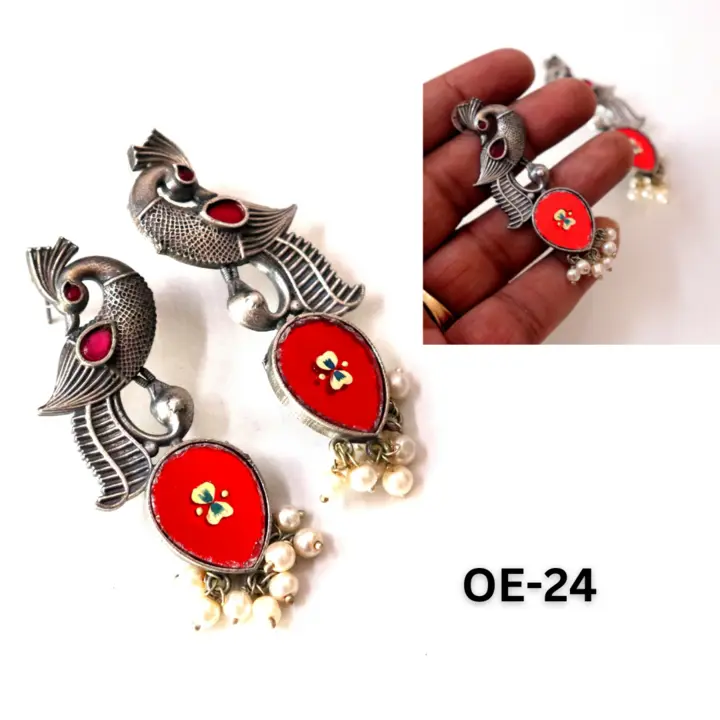 Premium quality Oxidized earrings  uploaded by CULTURE on 1/1/2024