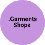 Business logo of .garments shops