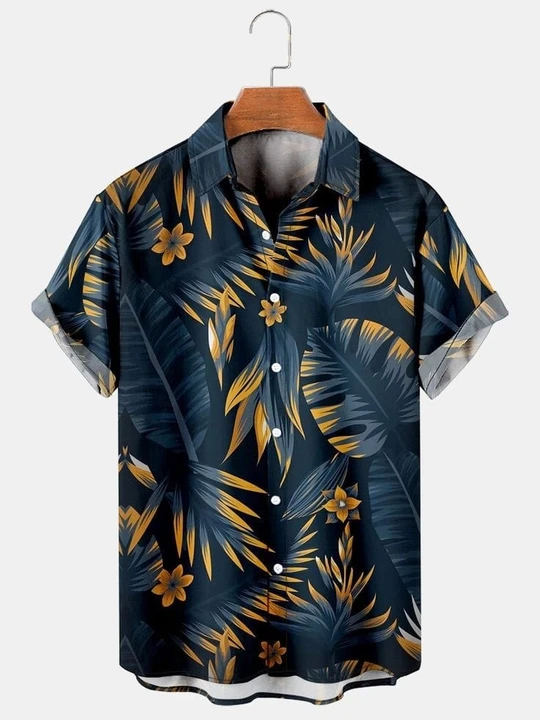 Hawaiian beach shirt  uploaded by Parvez clothing co export pvt ltd on 1/1/2024