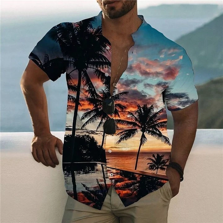Hawaiian beach shirt  uploaded by business on 1/1/2024