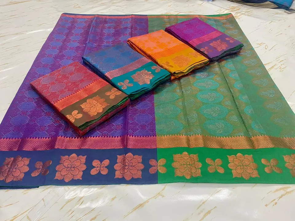 Patola Cotton Saree uploaded by business on 1/1/2024