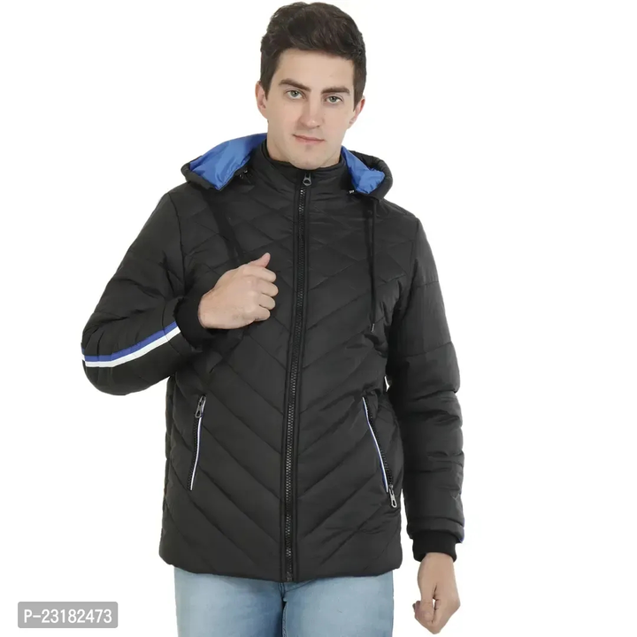 Mens Puffer Bomber Hooded Black Jacket

Size: 
M
L

 Color:  Black

 Fabric:  Nylon

 Type:  Jackets uploaded by Trending influencers on 1/2/2024