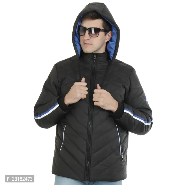 Mens Puffer Bomber Hooded Black Jacket

Size: 
M
L

 Color:  Black

 Fabric:  Nylon

 Type:  Jackets uploaded by Trending influencers on 1/2/2024