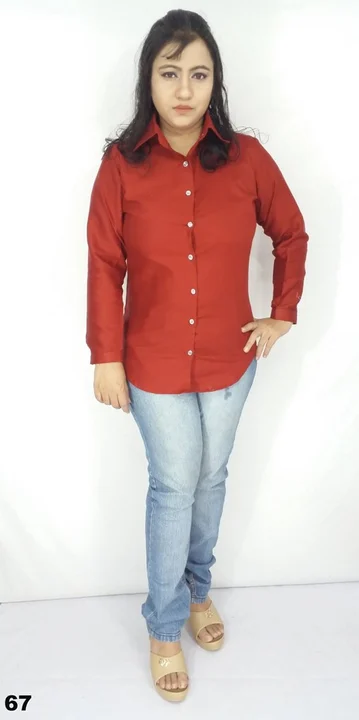 Women Cotton Formal Shirts uploaded by business on 1/2/2024