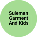 Business logo of Suleman garment and kids wear