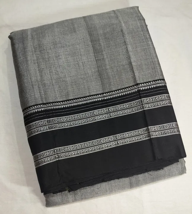 Ilkal Handloom Viscose Silk By Cotton Saree Pure Silk Pallu  uploaded by SHREE BANASHREE TRADERS on 1/2/2024