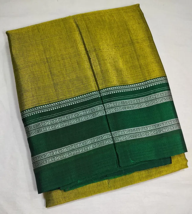Ilkal Handloom Viscose Silk By Cotton Saree Pure Silk Pallu  uploaded by SHREE BANASHREE TRADERS on 1/2/2024